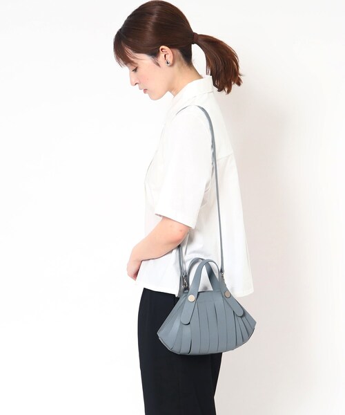 HIROKO HAYASHI（ヒロコハヤシ）の「◆OSSO VIVO(オッソ ヴィーヴォ)2wayバッグ（ハンドバッグ・レディース・サックスブルー系3・00）」の16枚目の写真