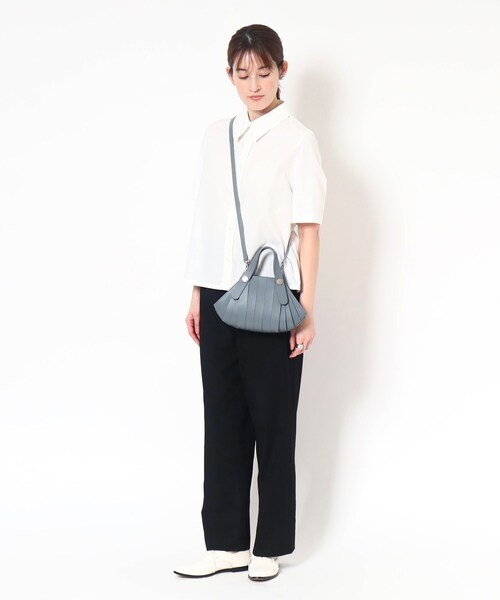 HIROKO HAYASHI（ヒロコハヤシ）の「◆OSSO VIVO(オッソ ヴィーヴォ)2wayバッグ（ハンドバッグ・レディース・サックスブルー系3・00）」の11枚目の写真