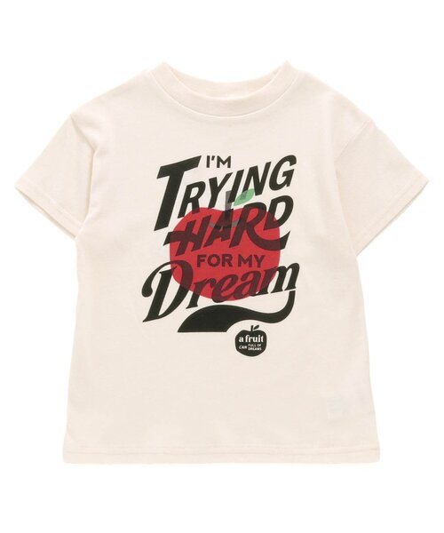 BREEZE（ブリーズ）の「フルーツロゴTシャツ（Tシャツ/カットソー・キッズ・パープル/ミント/オフホワイト・130/110/90/120/100/140/80）」の2枚目の写真