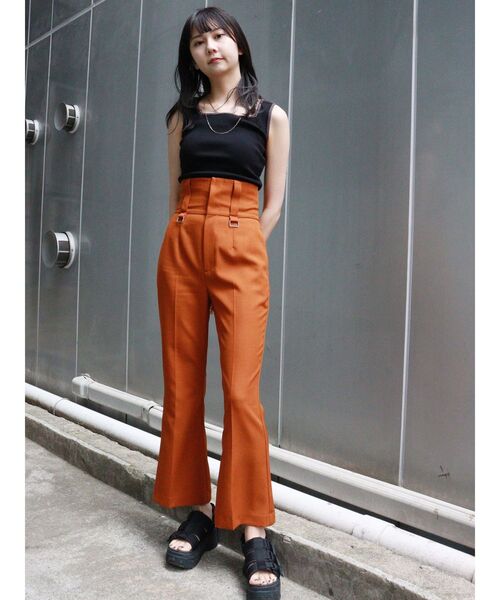 MURUA（ムルーア）の「バックカットスクエアタンク（タンクトップ・レディース・ブラック/ブルー・FREE）」の12枚目の写真