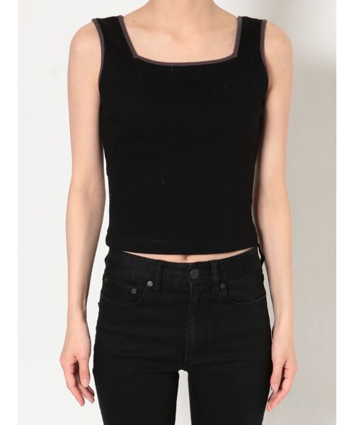 MURUA（ムルーア）の「バックカットスクエアタンク（タンクトップ・レディース・ブラック/ブルー・FREE）」の21枚目の写真