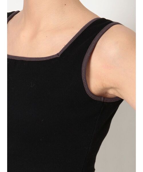 MURUA（ムルーア）の「バックカットスクエアタンク（タンクトップ・レディース・ブラック/ブルー・FREE）」の17枚目の写真
