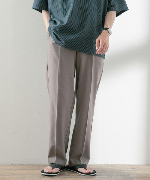 ITEMS URBANRESEARCH(アイテムズ アーバンリサーチ)の「『イージーケア』マシンウォッシャブル サマースラックス(スラックス・メンズ・グレー/ネイビー/チャコールグレー・LARGE/MEDIUM)」の13枚目の写真