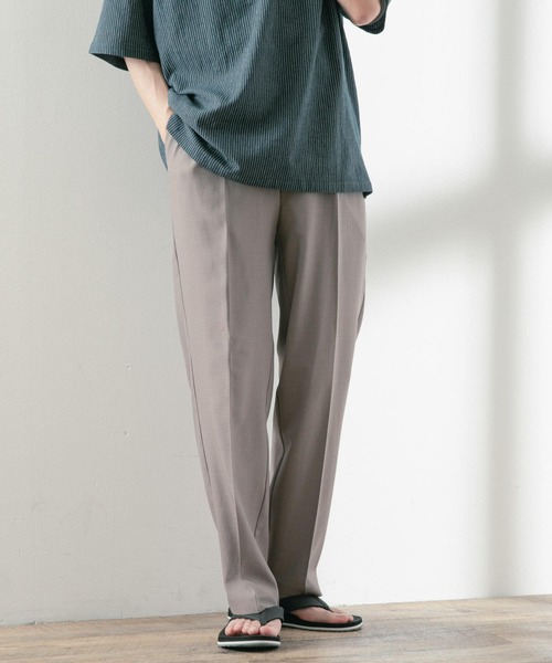 ITEMS URBANRESEARCH(アイテムズ アーバンリサーチ)の「『イージーケア』マシンウォッシャブル サマースラックス(スラックス・メンズ・グレー/ネイビー/チャコールグレー・LARGE/MEDIUM)」の14枚目の写真
