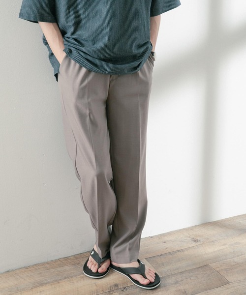 ITEMS URBANRESEARCH(アイテムズ アーバンリサーチ)の「『イージーケア』マシンウォッシャブル サマースラックス(スラックス・メンズ・グレー/ネイビー/チャコールグレー・LARGE/MEDIUM)」の15枚目の写真