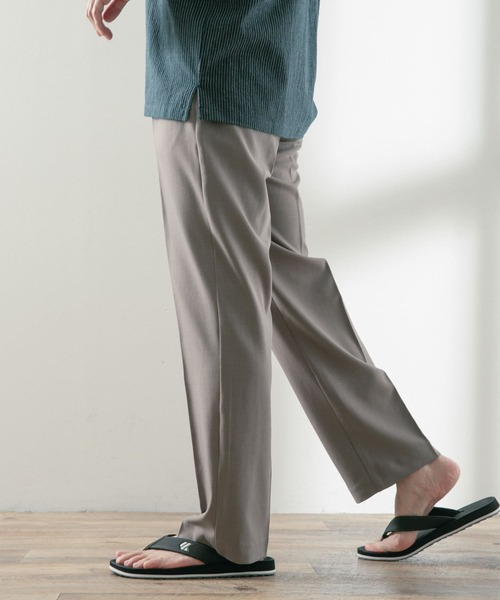 ITEMS URBANRESEARCH(アイテムズ アーバンリサーチ)の「『イージーケア』マシンウォッシャブル サマースラックス(スラックス・メンズ・グレー/ネイビー/チャコールグレー・LARGE/MEDIUM)」の16枚目の写真