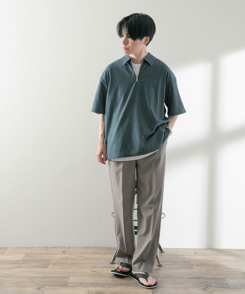 ITEMS URBANRESEARCH(アイテムズ アーバンリサーチ)の「『イージーケア』マシンウォッシャブル サマースラックス(スラックス・メンズ・グレー/ネイビー/チャコールグレー・LARGE/MEDIUM)」の17枚目の写真