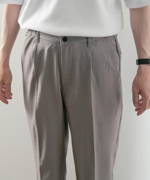 ITEMS URBANRESEARCH(アイテムズ アーバンリサーチ)の「『イージーケア』マシンウォッシャブル サマースラックス(スラックス・メンズ・グレー/ネイビー/チャコールグレー・LARGE/MEDIUM)」の21枚目の写真