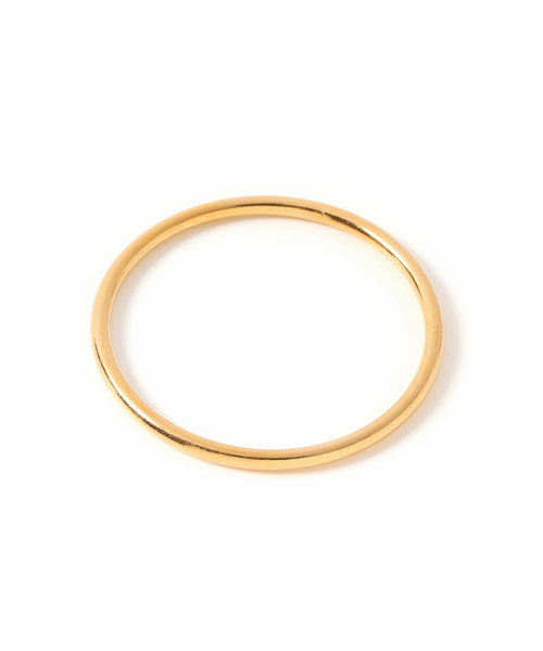 SLOBE IENA(スローブイエナ)の「【4CROSSES/キャトル・クロス】プレーンバングル(ブレスレット・レディース・ゴールド・FREE)」の3枚目の写真