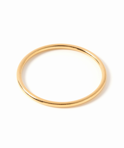 SLOBE IENA(スローブイエナ)の「【4CROSSES/キャトル・クロス】プレーンバングル(ブレスレット・レディース・ゴールド・FREE)」の4枚目の写真