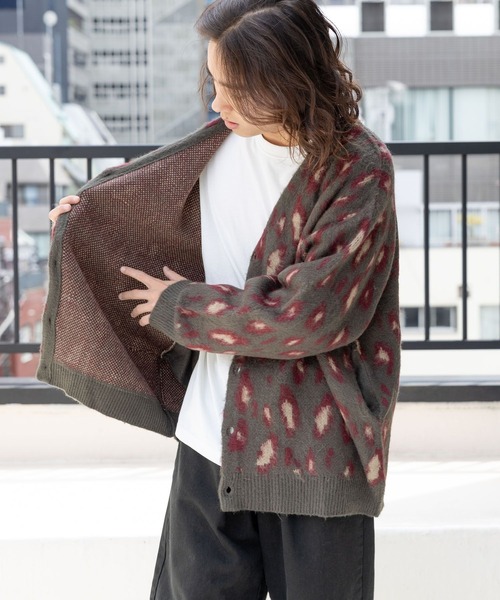 PBLIM(ページボーイリム)の「PBLIM/ルーズシャギーカーデ(カーディガン/ボレロ・レディース・ネイビー系/サックスブルー系/レッド系その他/イエロー系その他・FREE)」の10枚目の写真