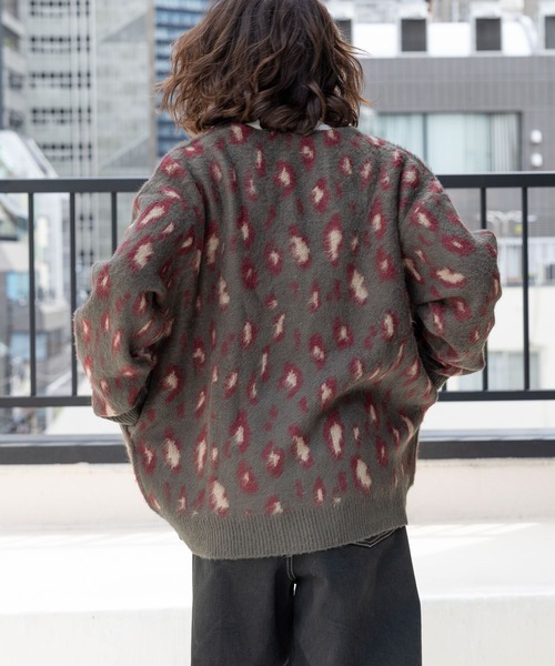 PBLIM(ページボーイリム)の「PBLIM/ルーズシャギーカーデ(カーディガン/ボレロ・レディース・ネイビー系/サックスブルー系/レッド系その他/イエロー系その他・FREE)」の12枚目の写真