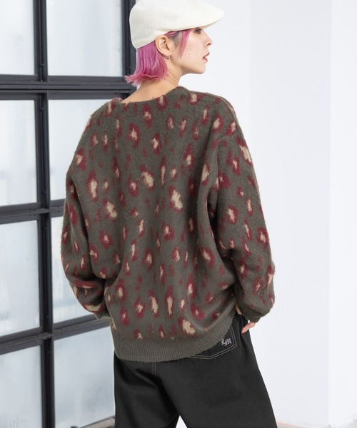 PBLIM(ページボーイリム)の「PBLIM/ルーズシャギーカーデ(カーディガン/ボレロ・レディース・ネイビー系/サックスブルー系/レッド系その他/イエロー系その他・FREE)」の7枚目の写真