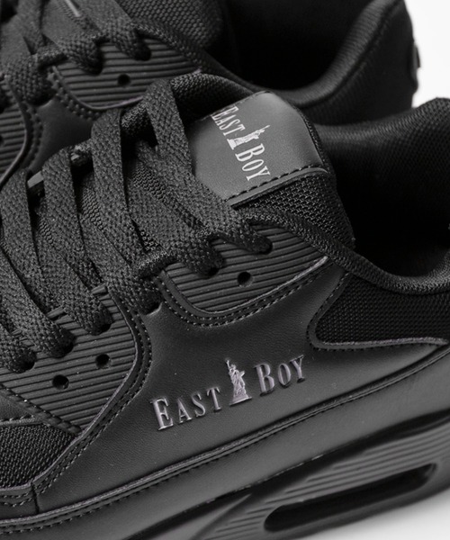 EASTBOY(イーストボーイ)の「EASTBOY/イーストボーイ ブランド ロゴ 軽量 エアクッションソール シューズ(スニーカー・レディース・ブラック/ホワイト・22.5cm/23cm/23.5cm/24cm/24.5cm)」の22枚目の写真