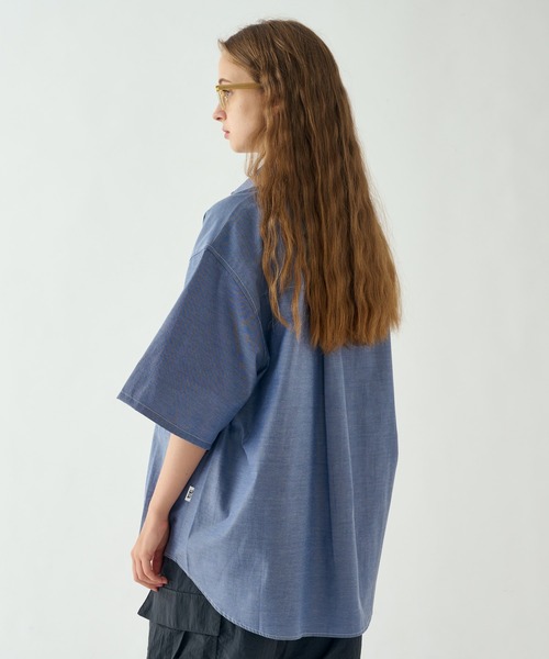 WETTEMPT(ウィテンプト)の「CHAMBRAY SHIRT / シャンブレーシャツ(シャツ/ブラウス・メンズ・グレー/ブルー・SMALL/MEDIUM/LARGE)」の20枚目の写真