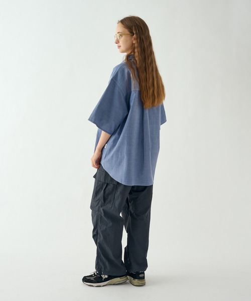 WETTEMPT(ウィテンプト)の「CHAMBRAY SHIRT / シャンブレーシャツ(シャツ/ブラウス・メンズ・グレー/ブルー・SMALL/MEDIUM/LARGE)」の8枚目の写真