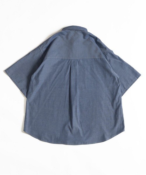 WETTEMPT(ウィテンプト)の「CHAMBRAY SHIRT / シャンブレーシャツ(シャツ/ブラウス・メンズ・グレー/ブルー・SMALL/MEDIUM/LARGE)」の15枚目の写真