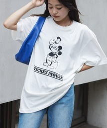 MICKEY MOUSE | DISNEY /『蒸気船ウィリー』/ プリントTee(Tシャツ/カットソー)