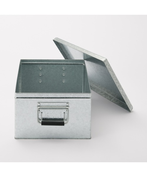 トタンボックス 大 高さ16cmタイプ（収納グッズ）｜無印良品