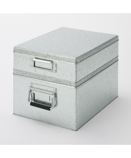 トタンボックス 大 高さ16cmタイプ（収納グッズ）｜無印良品