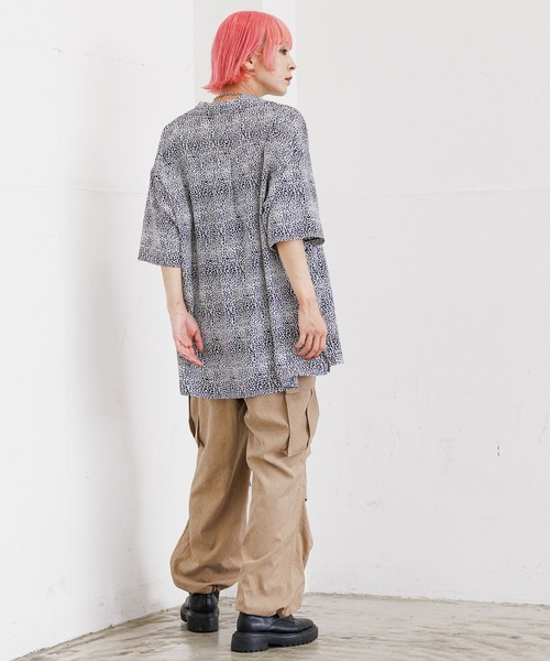 PBLIM（ページボーイリム）の「PBLIM/キモウワイドカーゴパンツ（カーゴパンツ・レディース・カーキ/ブラック/ベージュ・MEDIUM/LARGE）」の13枚目の写真