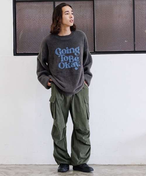 PBLIM（ページボーイリム）の「PBLIM/キモウワイドカーゴパンツ（カーゴパンツ・レディース・カーキ/ブラック/ベージュ・MEDIUM/LARGE）」の20枚目の写真