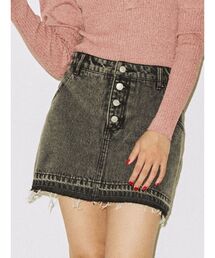 jouetie | ボタンフライベーシックスカパン【デニムスカパン】(デニムパンツ)