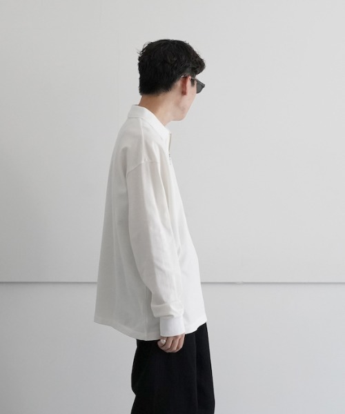 REVERBERATE ZIP LONG SLEEVE POLO 【公式通販】 REVERBERATE ZIP LONG SLEEVE POLO 【公式通販】