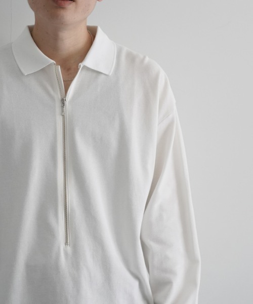REVERBERATE ZIP LONG SLEEVE POLO 【公式通販】