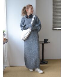 Ungrid | 起毛ニットルーズワンピース(ワンピース)