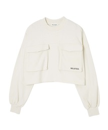MILKFED. | DOUBLE POCKET SWEAT TOP(スウェット)