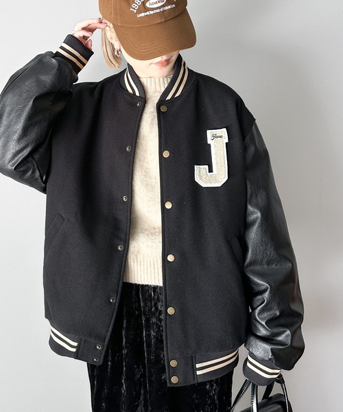セール】《Javaジャバコラボ》ヴィンテージ風 メルトンスタジャン