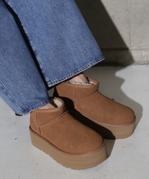 UGG | (UGG)クラシックウルトラミニプラットフォーム(ブーツ)
