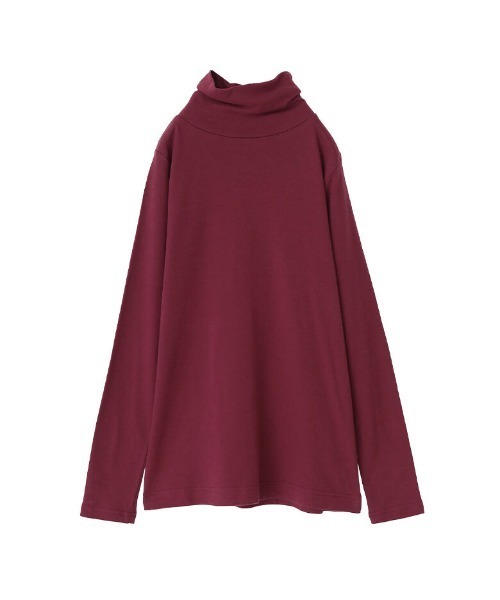 n'OrLABEL(ノアールレーベル)の「【機能素材】『タートルネックロンT』(Tシャツ/カットソー・レディース・アイボリー/グレイッシュベージュ/ボルドー/ネイビー/モカ/チャコール/ブラック・M/L/LL)」の7枚目の写真