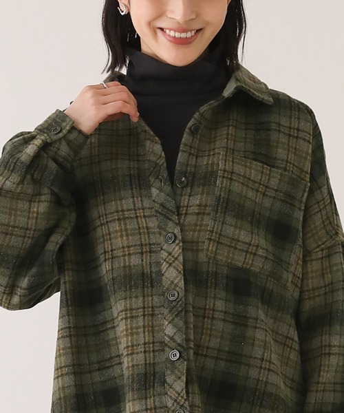 n'OrLABEL(ノアールレーベル)の「【機能素材】『タートルネックロンT』(Tシャツ/カットソー・レディース・アイボリー/グレイッシュベージュ/ボルドー/ネイビー/モカ/チャコール/ブラック・M/L/LL)」の2枚目の写真