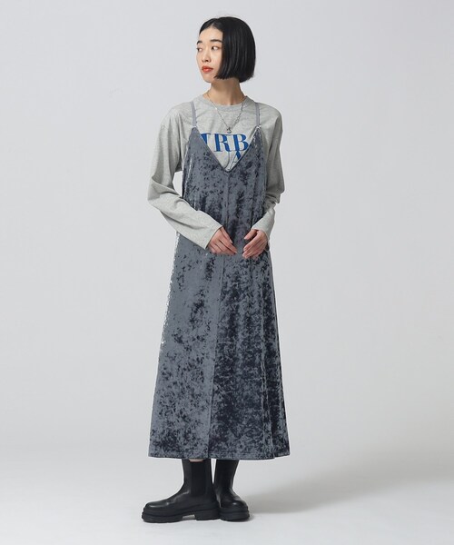 GALLEST（ギャレスト）の「ロゴロンT（Tシャツ/カットソー・レディース・ホワイト系/ブラック/ライトグレー系8・38）」の11枚目の写真