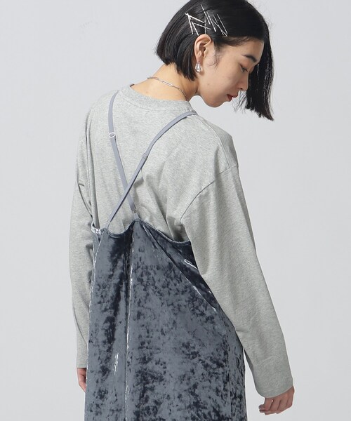 GALLEST（ギャレスト）の「ロゴロンT（Tシャツ/カットソー・レディース・ホワイト系/ブラック/ライトグレー系8・38）」の13枚目の写真