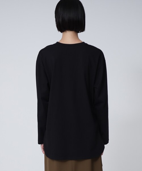 GALLEST（ギャレスト）の「ロゴロンT（Tシャツ/カットソー・レディース・ホワイト系/ブラック/ライトグレー系8・38）」の21枚目の写真