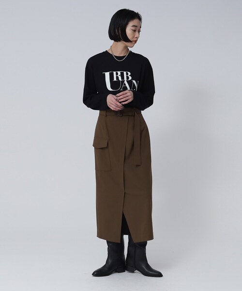 GALLEST（ギャレスト）の「ロゴロンT（Tシャツ/カットソー・レディース・ホワイト系/ブラック/ライトグレー系8・38）」の20枚目の写真