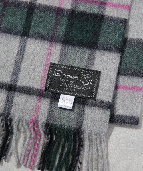 Joshua Ellis（ジョシュアエリス）の「Joshua Ellis/CLASSIC PLAID SOLDER SCARF（マフラー・メンズ・その他1・FREE）」の3枚目の写真