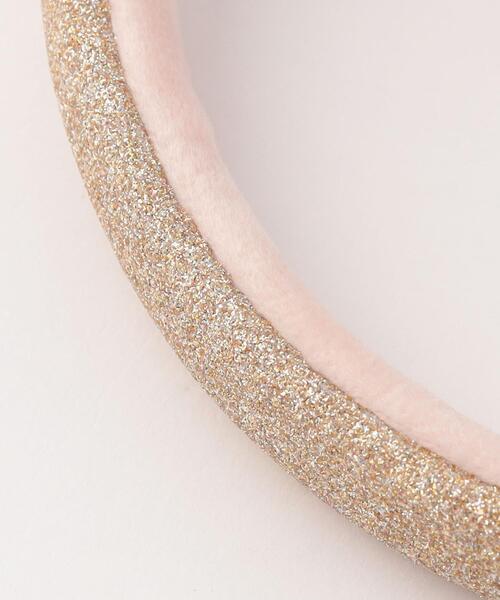 green label relaxing（グリーンレーベルリラクシング）の「＜Rockahula Kids＞ フラッフィー ハート イヤマフラー（イヤーマフ・キッズ・ライトピンク・FREE）」の5枚目の写真