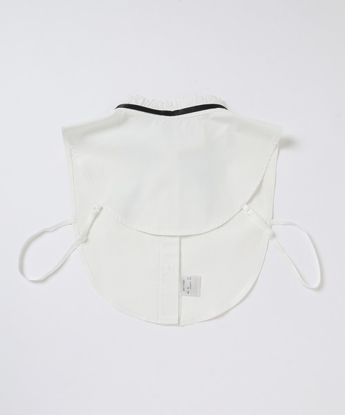 Honeys（ハニーズ）の「付け衿／細リボン付フリル（付け襟・レディース・ホワイト×ブラック・FREE）」の10枚目の写真