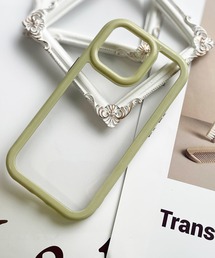 NOLITA LABORATORY（ノリータラボラトリー）の「【 NOLITA / ノリータ 】カフェカラー フレーム バンパータイプ アイフォンケース アイフォンカバー iPhone 11 / 12 / 12pro / 13 / 13pro / 14 / 14pro / 15 / 15pro（スマホケース/カバー・キッズ）」