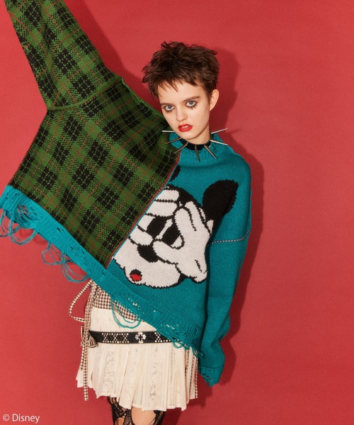 MICKEY MOUSE / COMBINED ニット