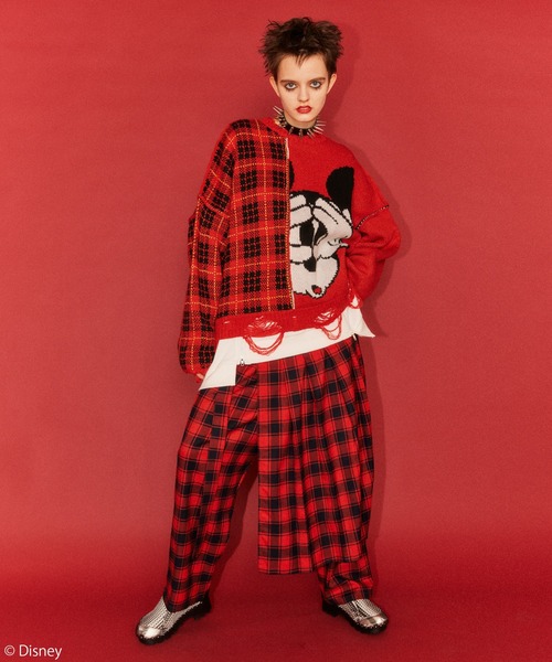 MICKEY MOUSE / COMBINED ニット