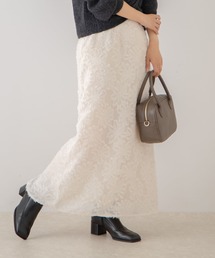 HEYUMM | HEYUMM　フラワージャガードストレートスカート(スカート)