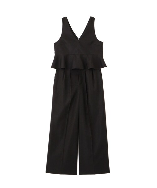 PROPORTION BODY DRESSING（プロポーションボディドレッシング）の「ペプラムワイドパンツセットアップ / 1214140106（ワンピース・レディース・ブラック/ベージュ・MEDIUM/SMALL）」の7枚目の写真