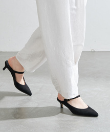 LE TALON | 4.5cmストラップミュール(パンプス)