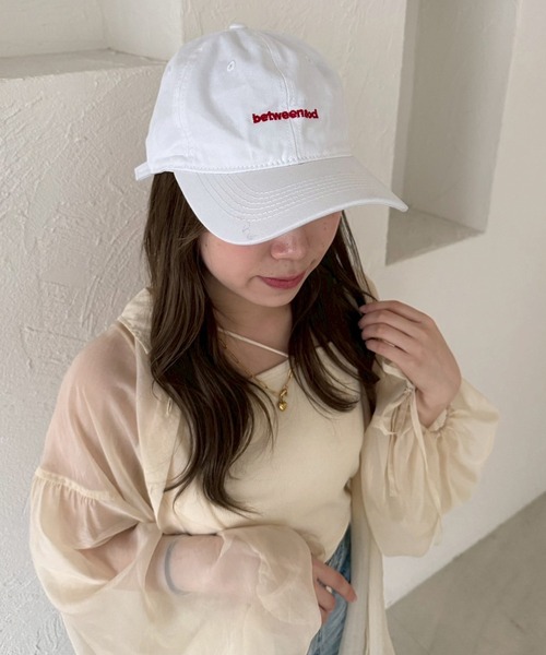 kutir（クティール）の「kutirlune／ロゴ刺繍キャップ②（キャップ・レディース・ブラック/ネイビー/ブラウン/グレー/レッド/グリーン/ライトホワイト/ベージュ・FREE）」の2枚目の写真