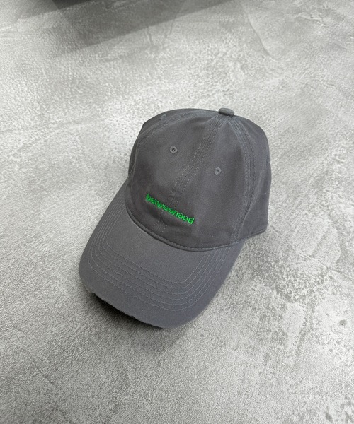 kutir（クティール）の「kutirlune／ロゴ刺繍キャップ②（キャップ・レディース・ブラック/ネイビー/ブラウン/グレー/レッド/グリーン/ライトホワイト/ベージュ・FREE）」の11枚目の写真